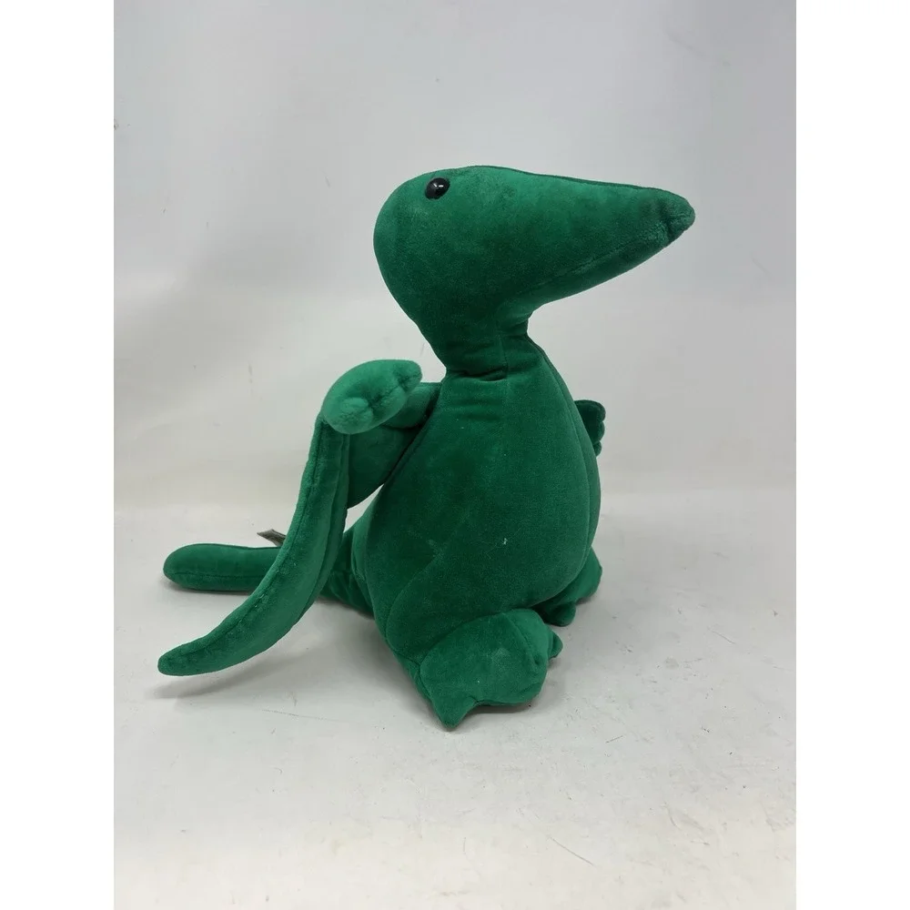 Vintage Manhattan Toy Co Green Pterodactyl Dinosaur Plush‎ 1993 10